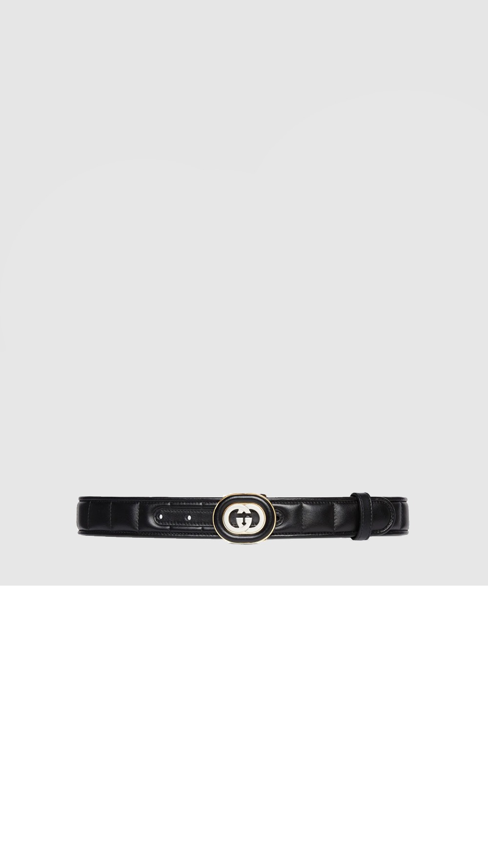 구찌 인터로킹 G 버클 벨트 748894