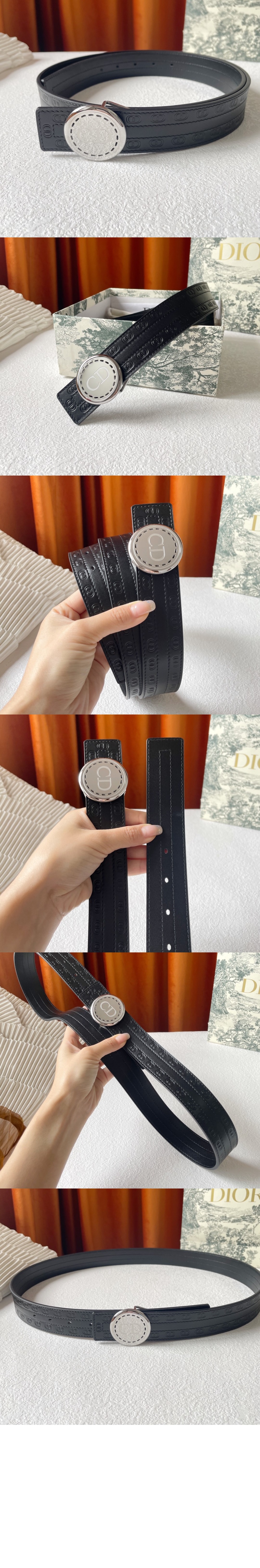 디올 CD 로고 벨트 44SDJ