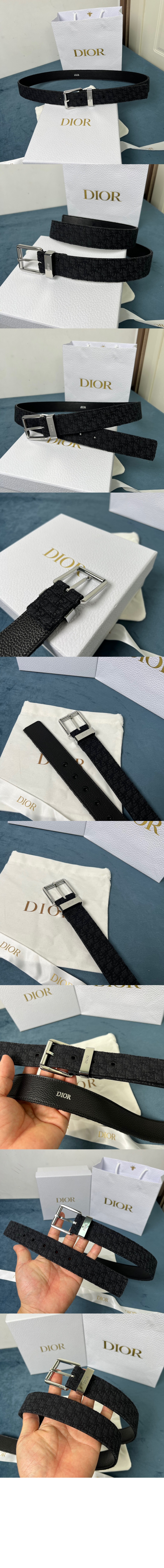 디올 마이크로 자카드 벨트 4333R