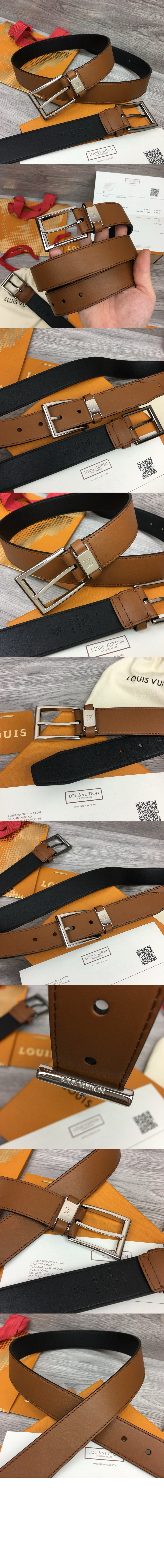 루이비통 LV 시티 핀 벨트 M0542V