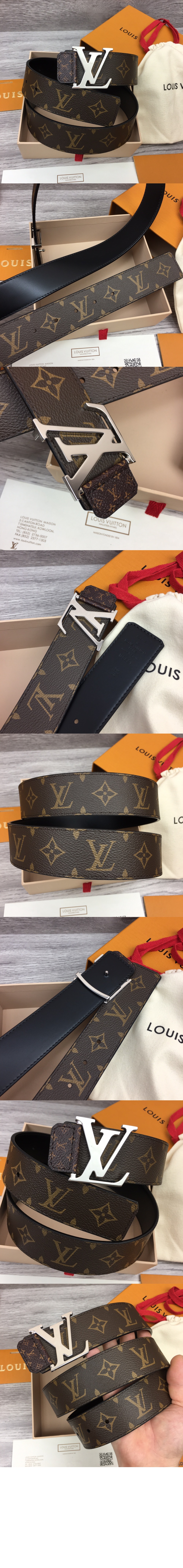 루이비통 LV 태그 리버서블 벨트 M0686T