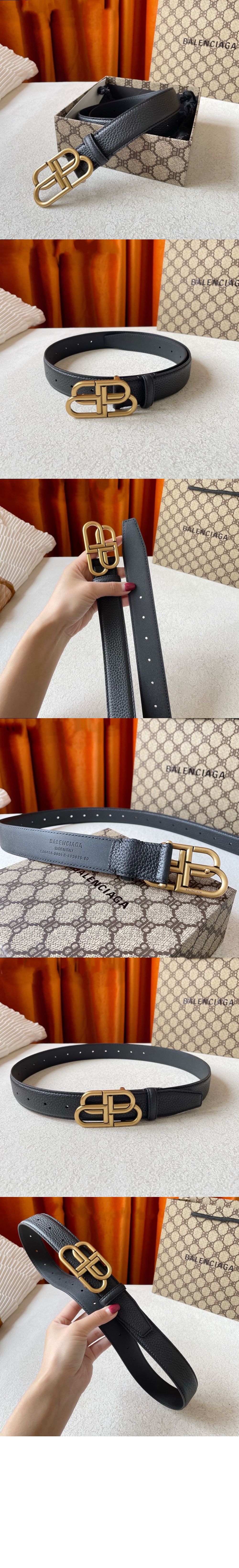 발렌시아가 BB 라지 벨트 570370