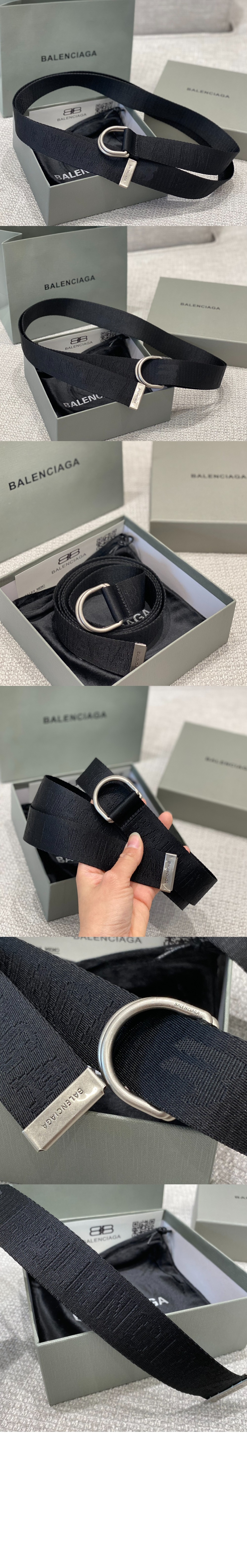 발렌시아가 D RING 벨트 703137