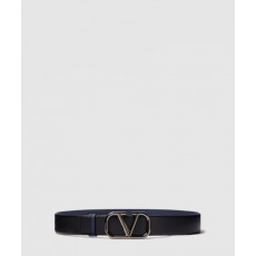 발렌티노 양면 송아지 가죽 벨트
