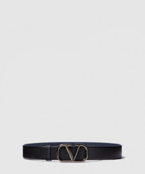 발렌티노 양면 송아지 가죽 벨트