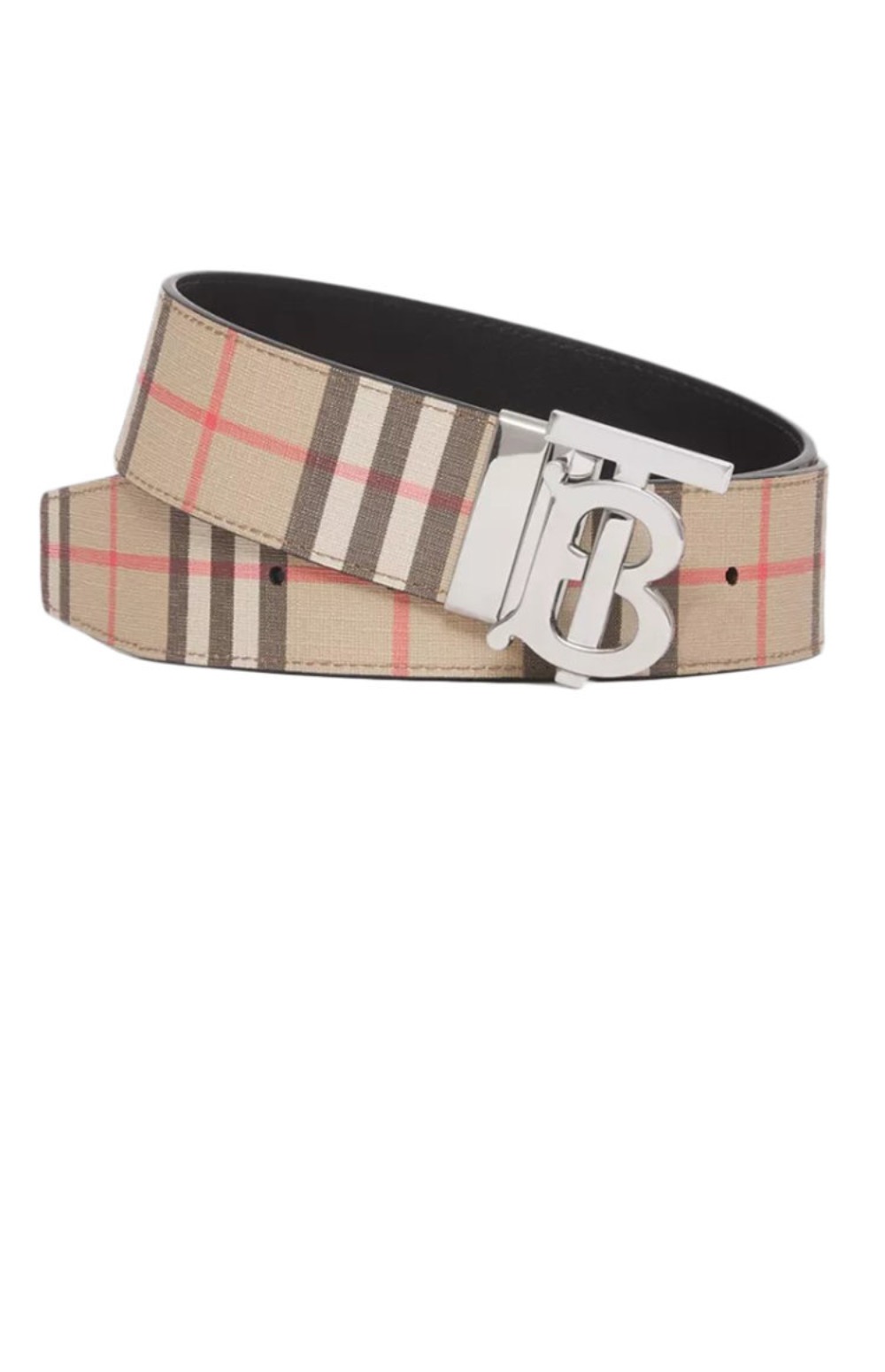 양면 체크 벨트 80424871