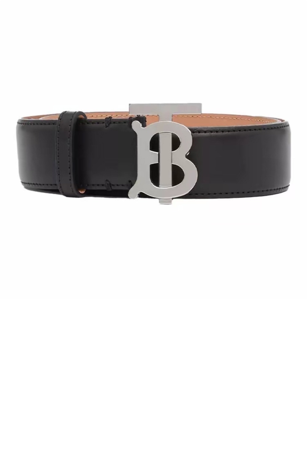 버버리 로고패턴 가죽벨트 80244841