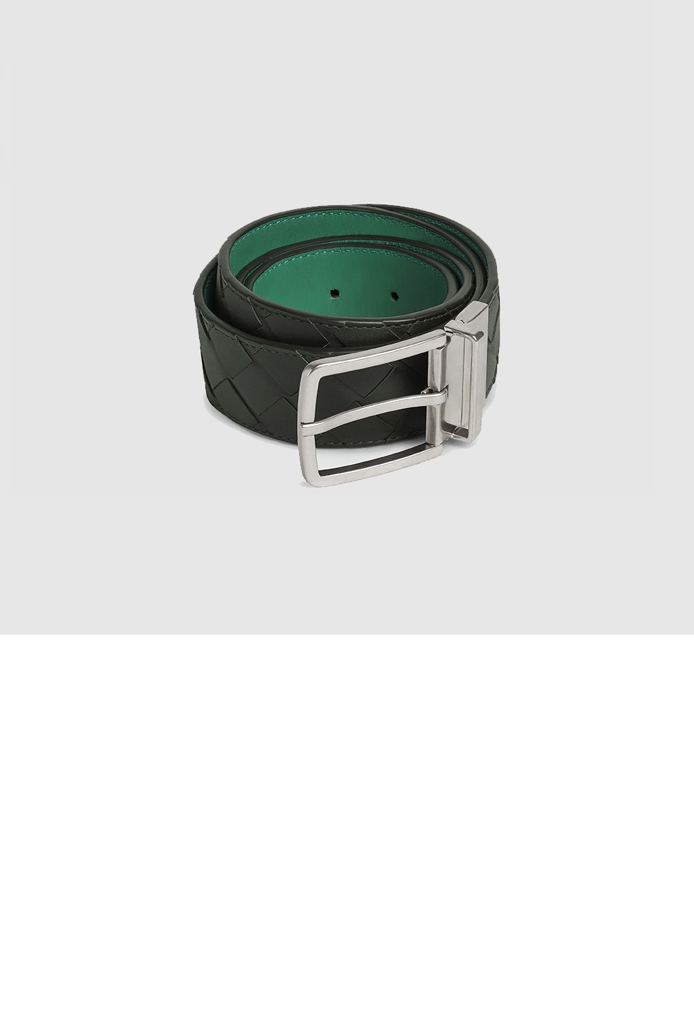 보테가베네타 인트레치아토 리버서블 벨트 652944