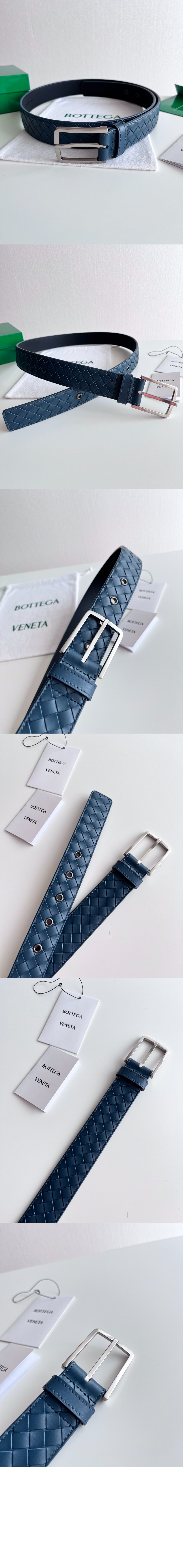 보테가베네타 인트레치아토 벨트 609182