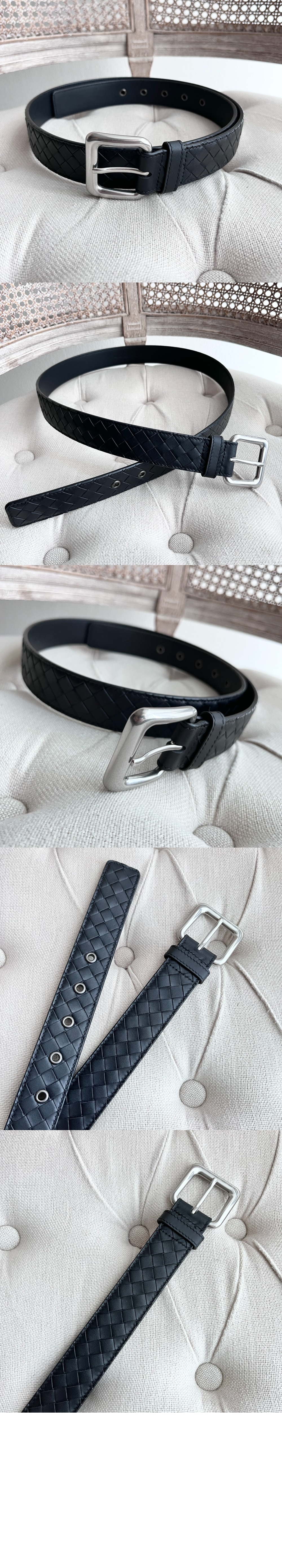 보테가베네타 인트레치아토 벨트 734910