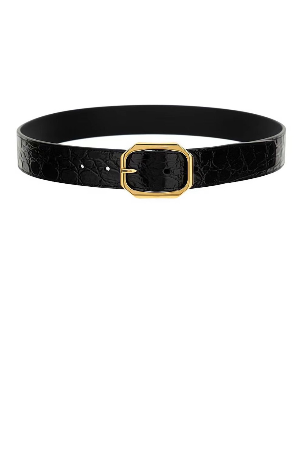 생로랑 악어가죽벨트 669889