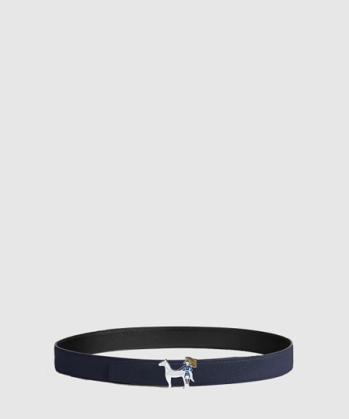 에르메스 Artificier 벨트 버클 리버서블 가죽 스트랩