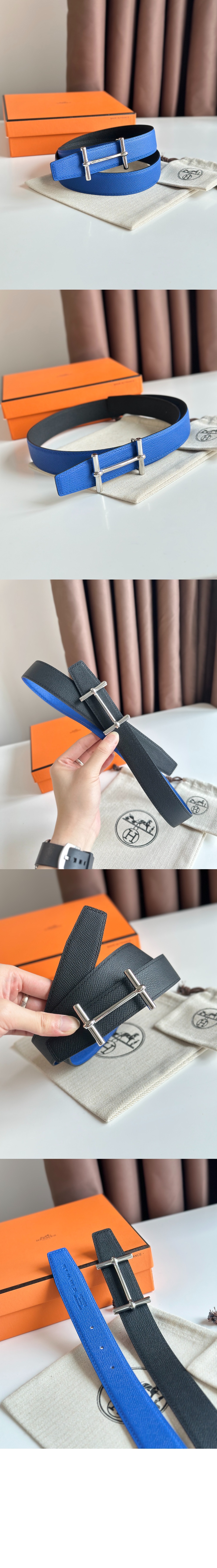 에르메스 앙크레 리버서블 벨트