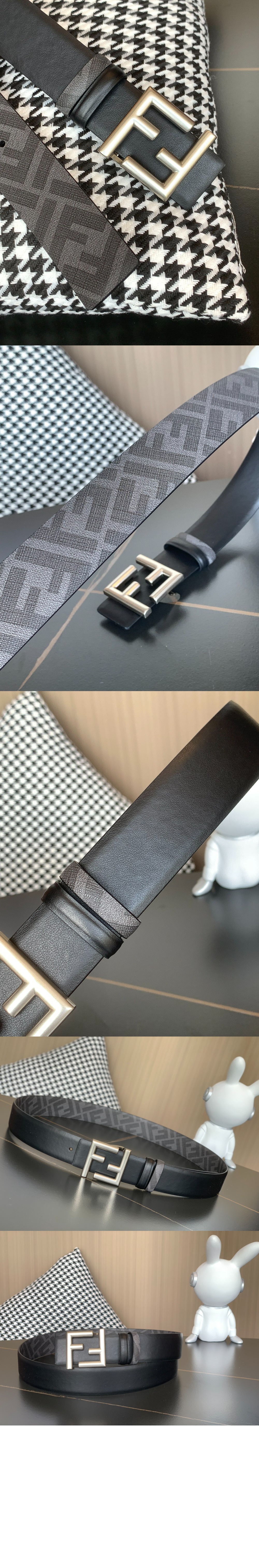 펜디 라운드 벨트 7C048