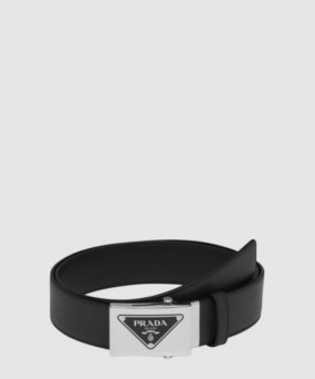 프라다 사피아노 가죽 벨트 2CM229