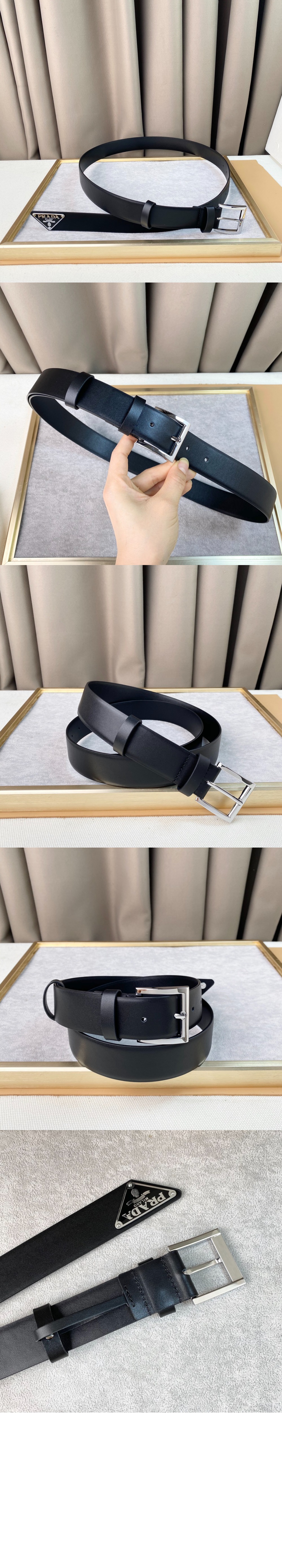 프라다 가죽 벨트 2CC546