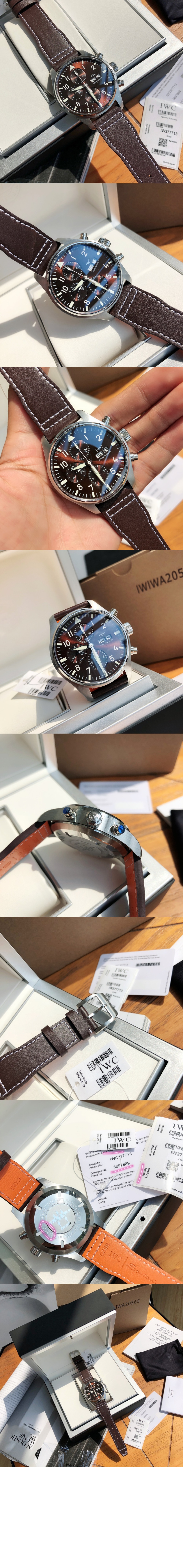 IWC 파일럿 워치 크로노그래프 43 IW377713