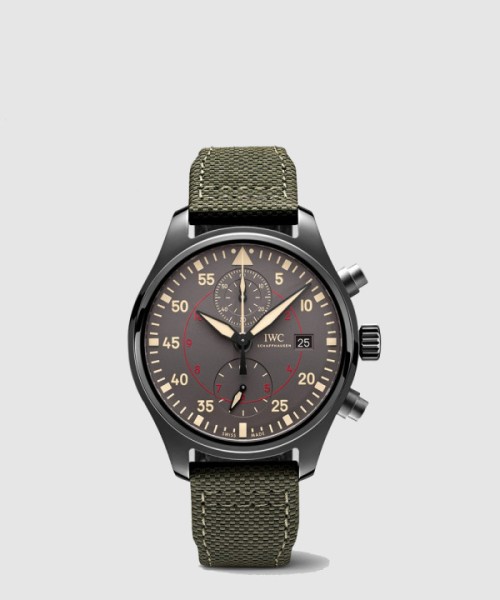 IWC 파일럿 워치 크로노그래프 탑건 미라마 44 IW389002