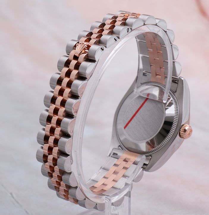 롤렉스 중형 데이저스트 콤비 검정판 로만 178271