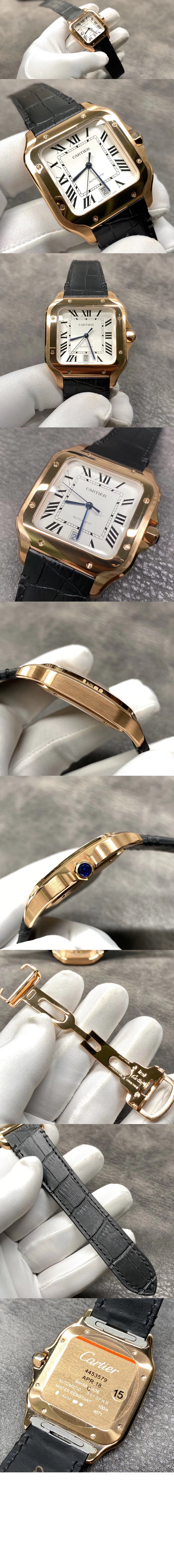 까르띠에 산토스 드 까르띠에 워치 35 WGSA0028