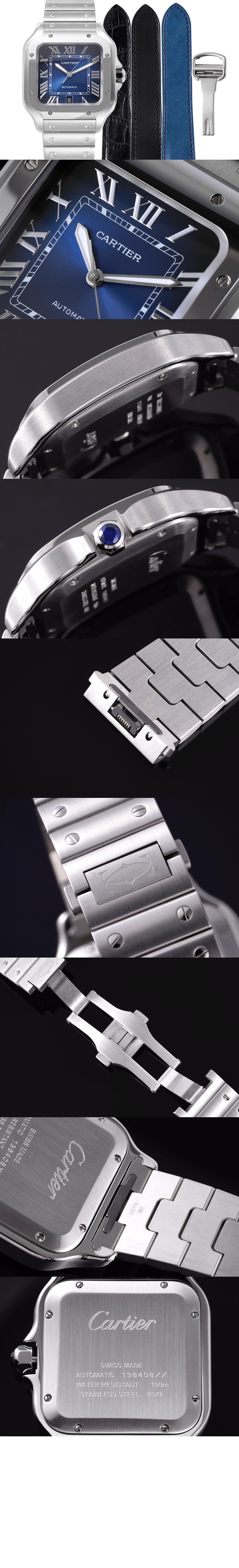 까르띠에 산토스 드 까르띠에 39.8 WSSA0030