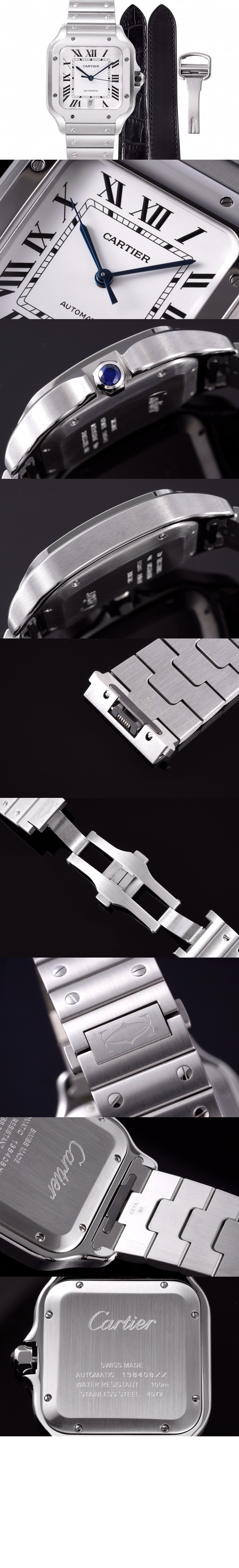 까르띠에 산토스 드 까르띠에 39.8 WSSA0018