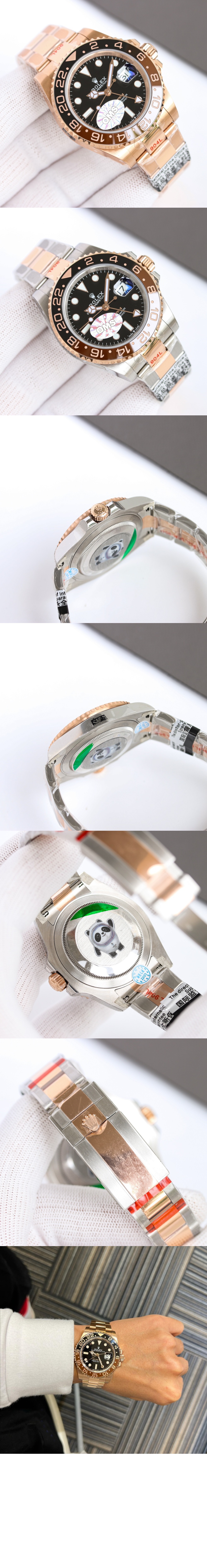 롤렉스 GMT-MASTER II 금통 40 126715CHNR