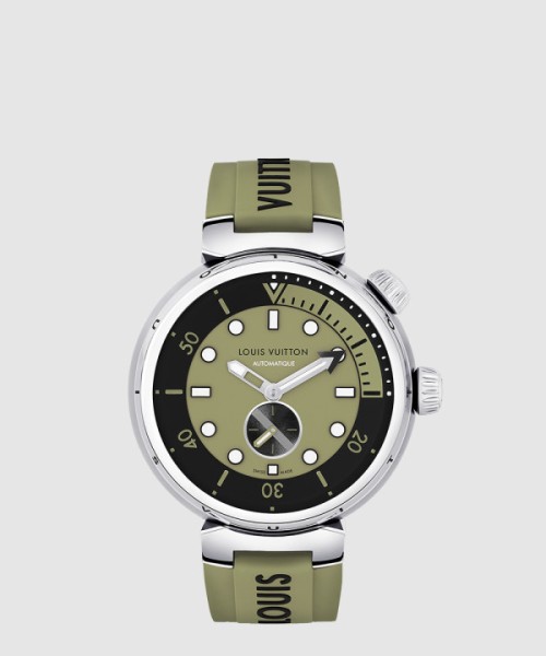 루이비통 땅부르 스트리트 다이버 오토매틱 44 QA173A