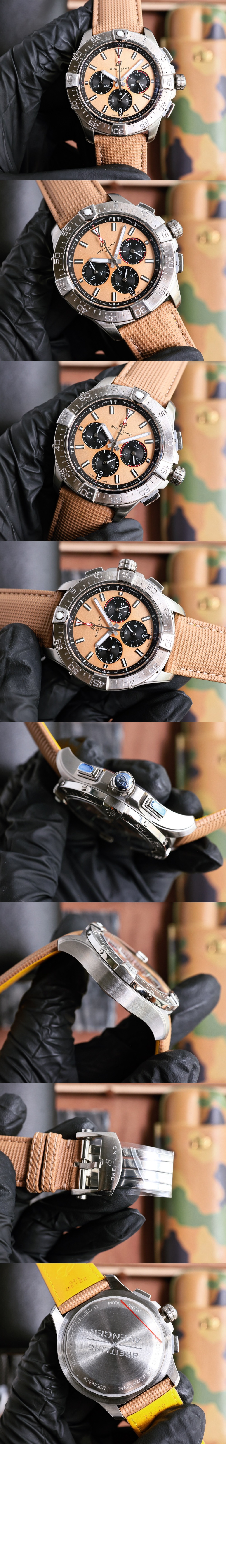 브라이틀링 어벤져 B01 크로노그래프 44 AB014710