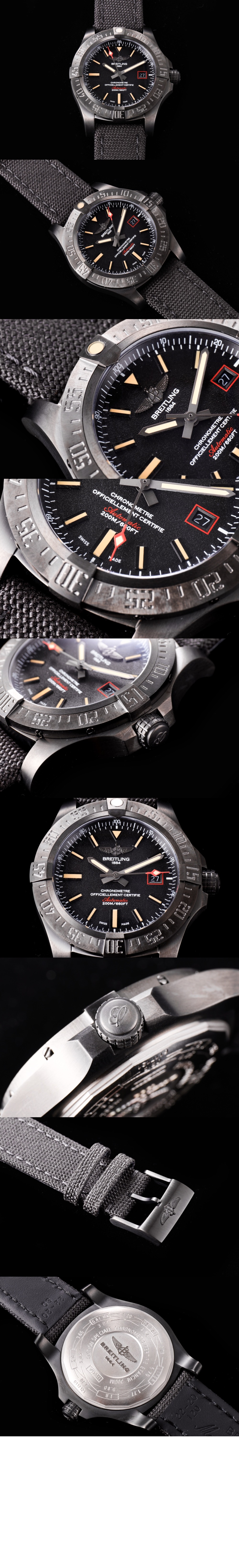 브라이틀링 어벤저 블랙버드 44 V1731110