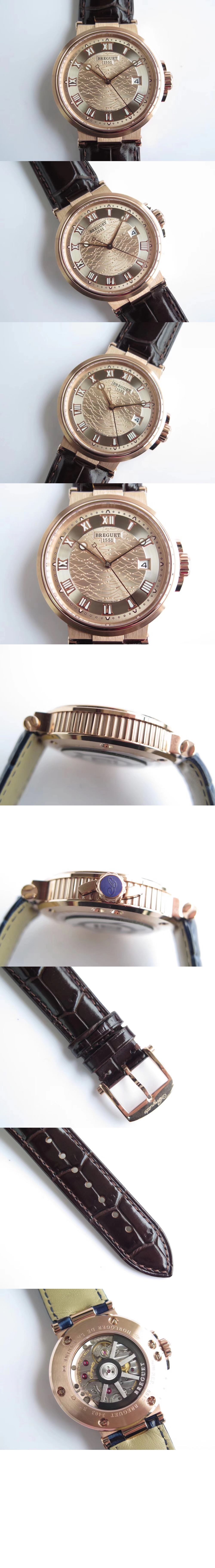 브레게 마린 컬렉션 타임피스 40 5517BR