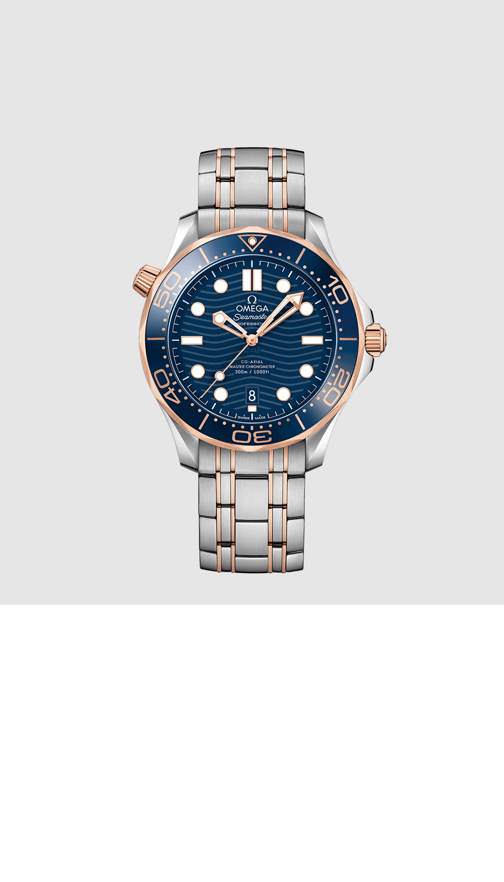 오메가 씨마스터 다이버 300 콤비 42