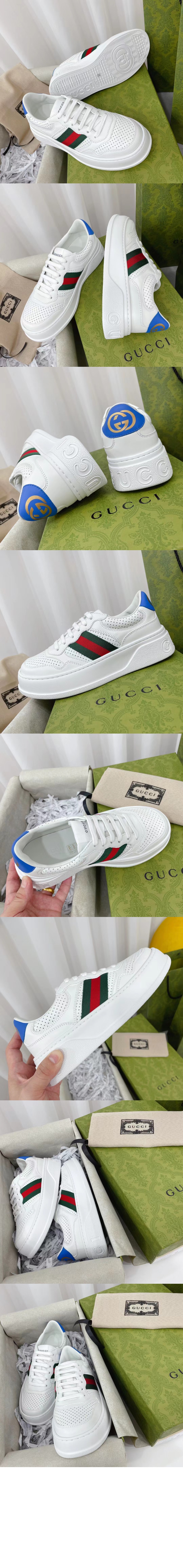 구찌 웹 디테일 스니커즈 670415