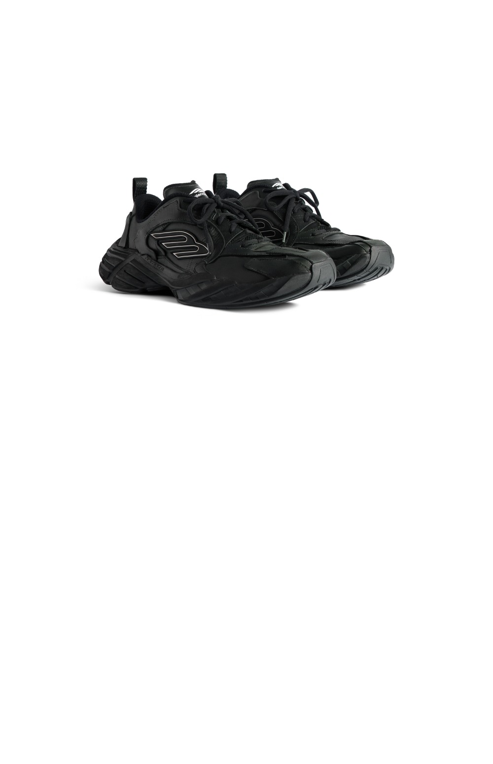 발렌시아가 카우스킨 및 폴리에스테르 소재의 먼데이 슈즈 825417