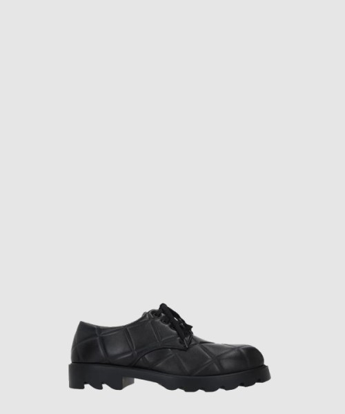 보테가베네타 퀼팅 더비 슈즈 708999