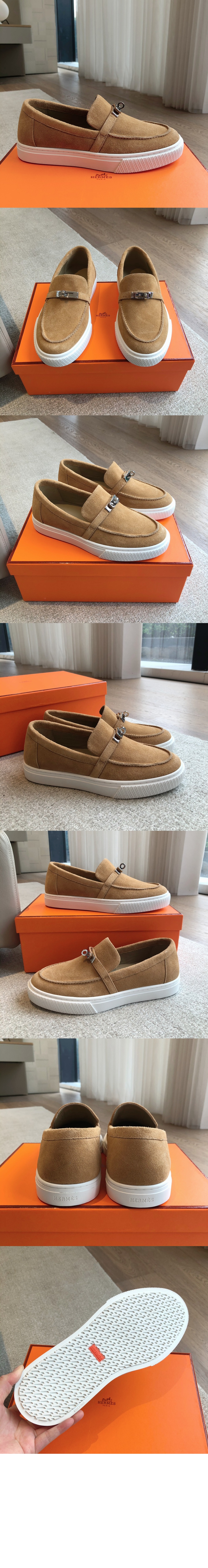 에르메스 Game 슬립온 스니커즈