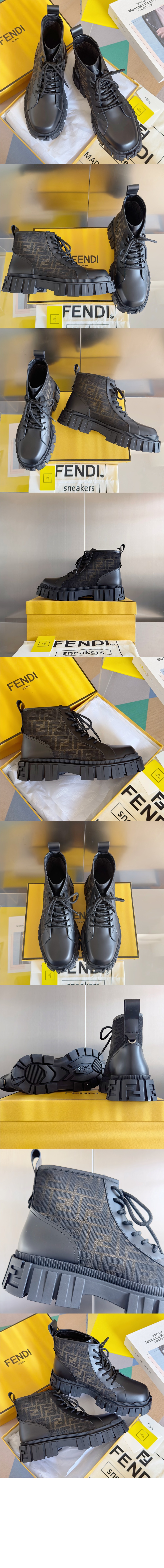 펜디 그라피 바이커 부츠 7U1641