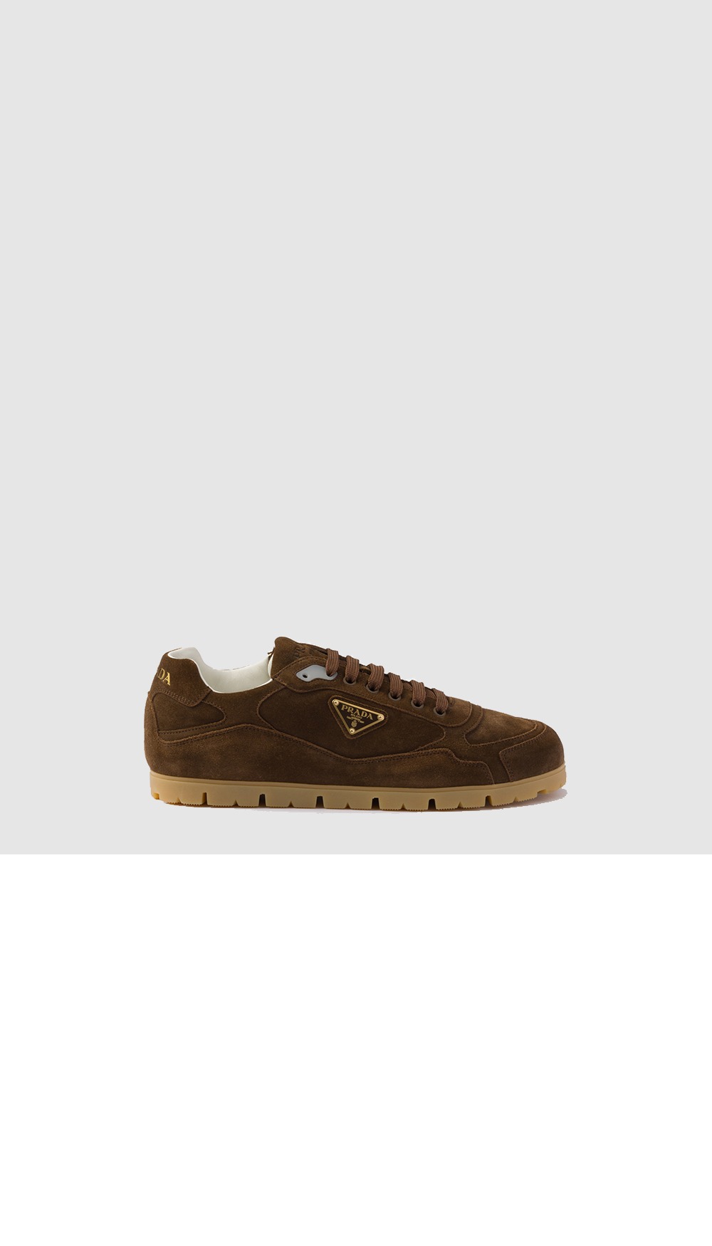 프라다 페이드 스웨이드 스니커즈 2EG459