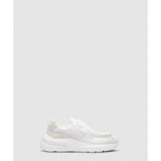 프라다 바이크 스웨이드 브러쉬드 가죽 스니커즈 2EG424