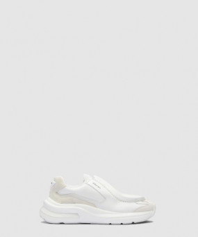 프라다 스웨이드 브러쉬드 가죽 스니커즈 2EG424