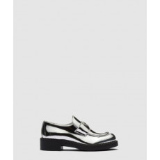 프라다 메탈릭 로퍼 1D246M