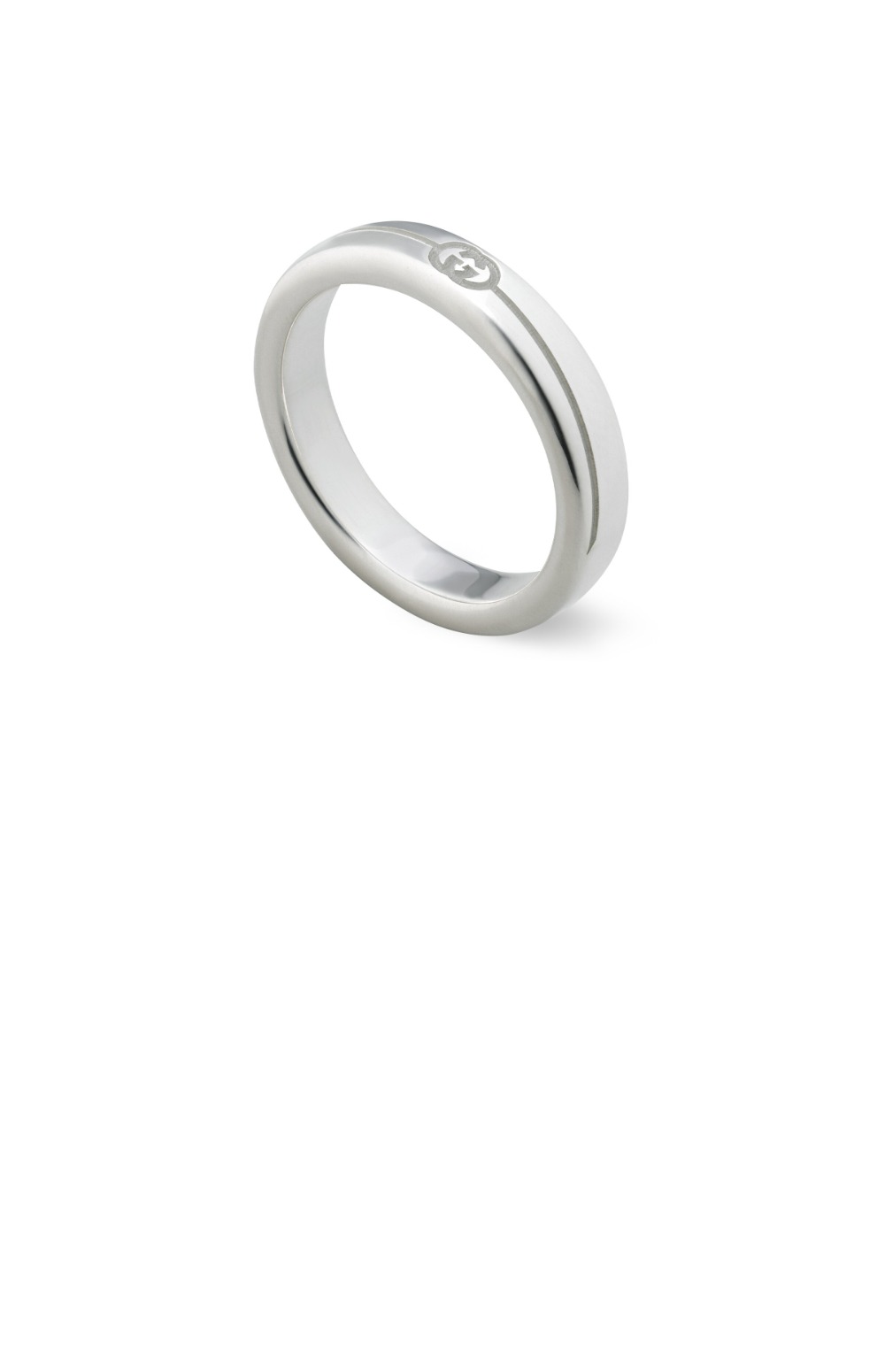 구찌 다이애그널 인터로킹 G 씬 반지 774049