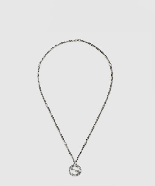 구찌 인터로킹 목걸이 678651