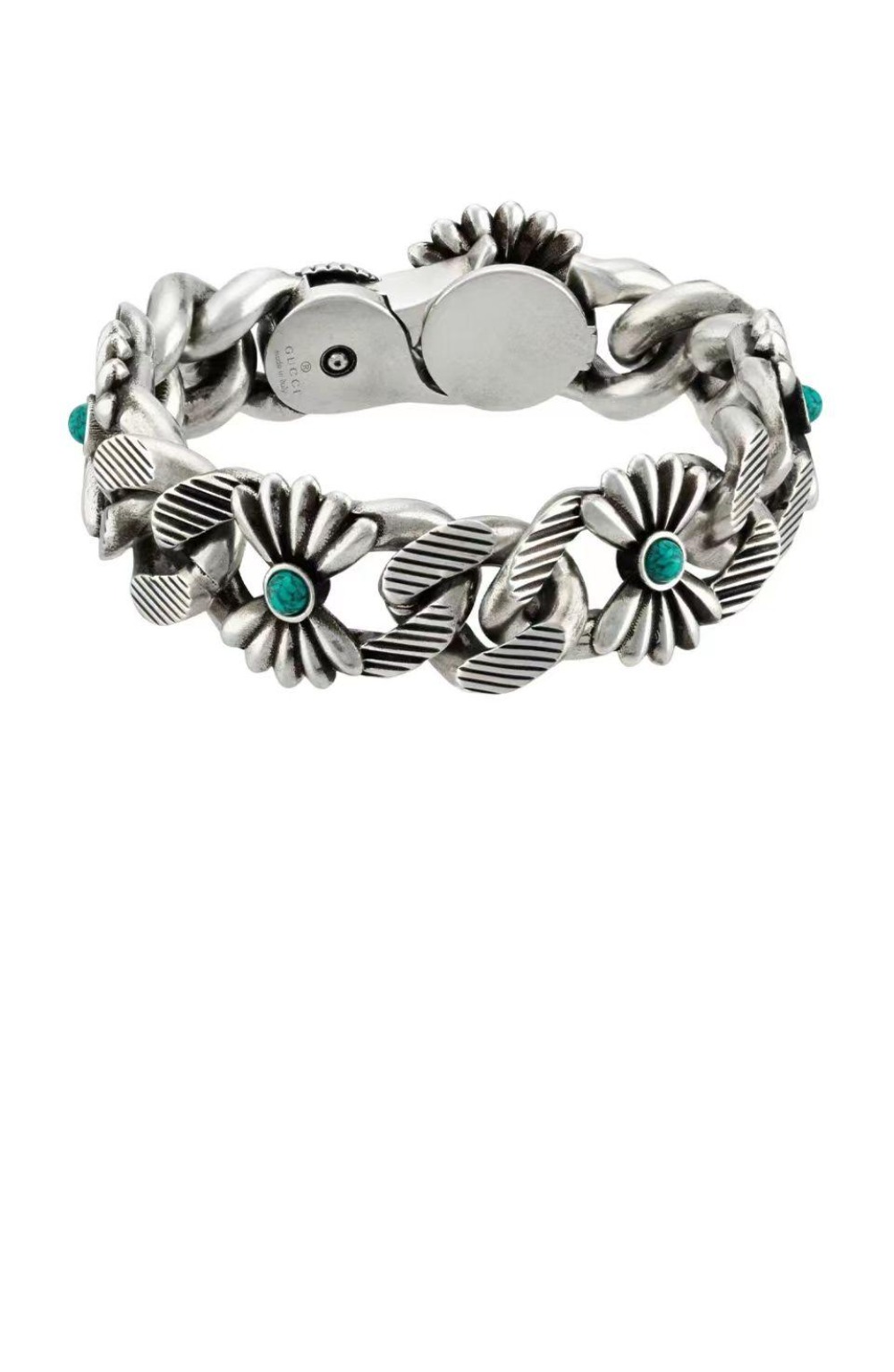 구찌 더블 G 플라워 팔찌 700432