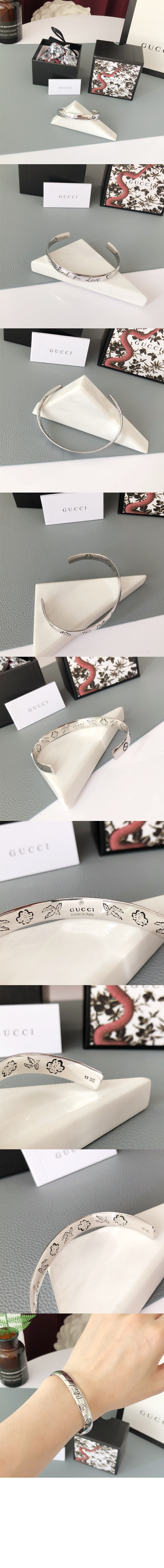 구찌 Blind for Love 팔찌 455242