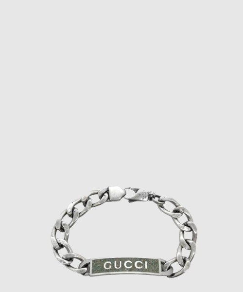 구찌 팔찌 로고 에나멜 678712