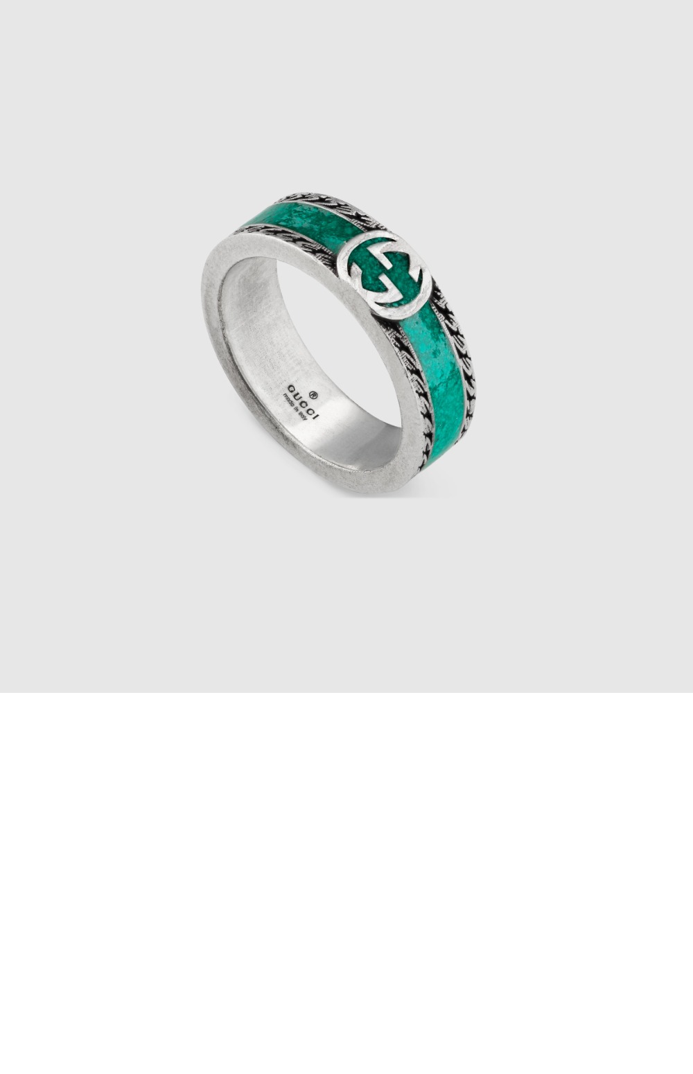 구찌 인터로킹 반지 645573