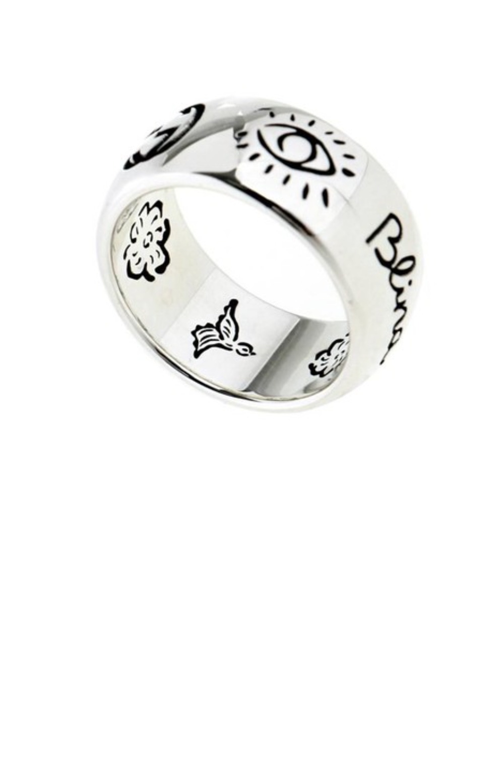 구찌 사랑에 눈이 멀다 실버 반지 455248