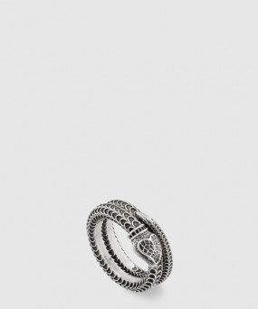 구찌 실버 스네이크 반지 577294