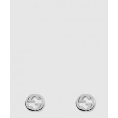 구찌 실버 인터로킹 G 귀걸이 356289